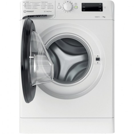 INDESIT | MTWE 71252 WK EE | Washing machine | Energy efficiency class E | Front loading | Washing capacity 7 kg | 1200 RPM | De - 5